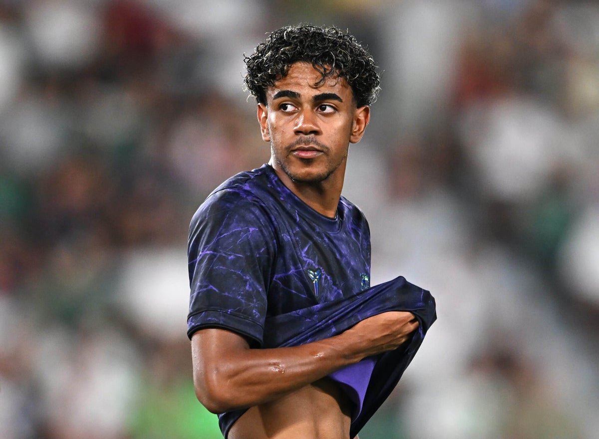 Barcelona’s Hansi Flick hopeful that Lamine Yamal will be fit to face Valencia after missing training